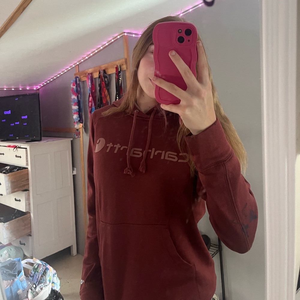 Burgundy Hoodie